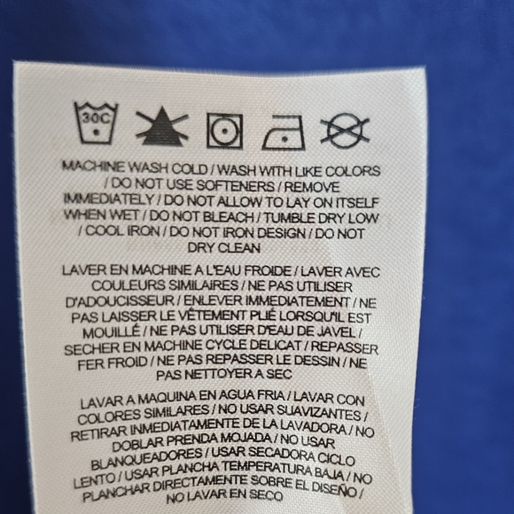 Nike Men's DRI-FIT Training Legend Royal Blue Short Sleeve Tee Sz XL NWT - Picture 3 of 7